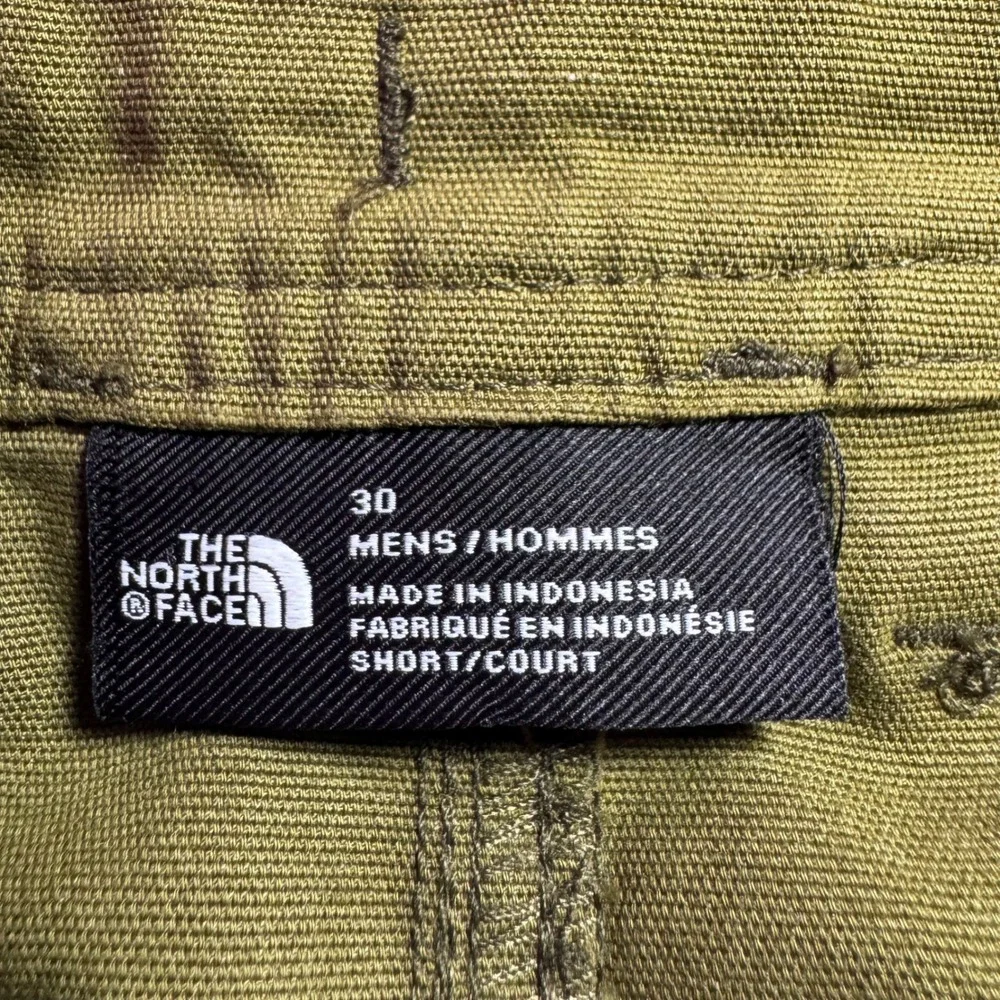 The North Face Pants‎ Mens 30 Short Olive Green Cotton Stretch Motion Hiking